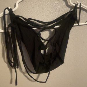 A strapless crop top #8